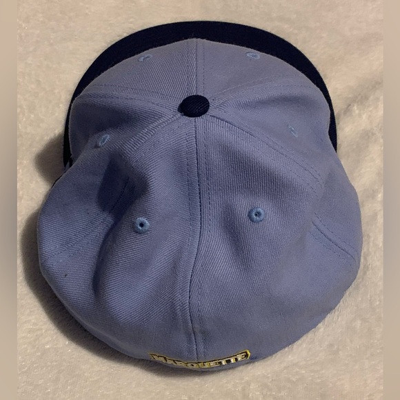 Marquette University Golden Eagles 7 5/8th size Flatbill hat - Picture 3 of 7